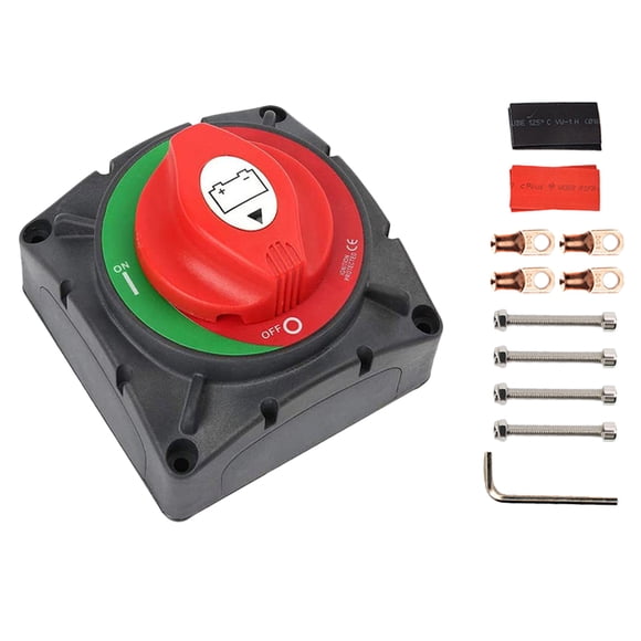 1 Set Battery Disconnect Switch On-Off Switch 600A Battery Master Switch