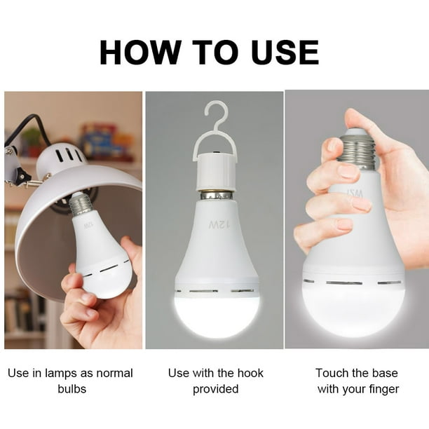 Rechargeable light bulbs walmart online