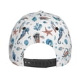 thumbnail image 6 of Naloa Original Classic Low Profile Hat Men Women Baseball Cap Dad Hat Adjustable Unconstructed Undersea Animals Print Cap, 6 of 9