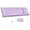 Purple, variant on General FA98 Wireless Mechanical Keyboard And Mouse, 2.4Ghz Cordless Mechanical Keyboard And Silent Mouse, Low-Profile Red Switch, 98-Key Compact Slim 96% Keyboard for Windows/MacOS PC Laptop