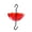 04-Red 1, variant on Ant Moat for Hummingbird and Oriole Feeder, Umbrella Hummingbird Feeder Parts Hanging Ant Guard, Feeder Accessory Hooks
