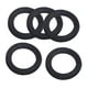 thumbnail image 3 of Arandelas de goma de 2,5 cm, paquete de 5 sujetadores, entrenamiento, ejercicio, gimnasio, junta de tuerca de barra, anillos Clips de barra, DYNWAVEMX anillos de goma, 3 of 8