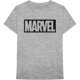 thumbnail image 1 of Marvel Comics - Camiseta Logotipo de Algodón para Adultos Unisex (Gris), 1 of 2
