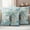 Multicolor, variant on Teal Coastal Tree Outdoor Waterproof Pillow Covers, Seaside Palm Tree Tropical Botanical Decorative Square Throw Pillowcase Sofa Cushion Sham for Patio/Couch/Chair, 16"x16" 2 Pack