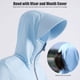 thumbnail image 2 of TFixol Chaqueta de protección solar para mujer Visera grande Bolsillos con cremallera completa UPF, 2 of 8