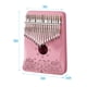 thumbnail image 2 of Piano de pulgares Percusión de dedo de piano de pulgar Kalimbas de madera maciza completa de 17 teclas con paño de limpieza de martillo de afinación Abody Piano de pulgares, 2 of 6