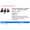 thumbnail image 2 of Front Leaf Spring Bushing - Compatible with 1977 - 1979 Ford F-250 4WD 1978, 2 of 2