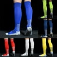 thumbnail image 4 of New Men's Non-Slip Soccer Socks Breathable Knee High Towel Bottom Cycling Hiking, 4 of 7