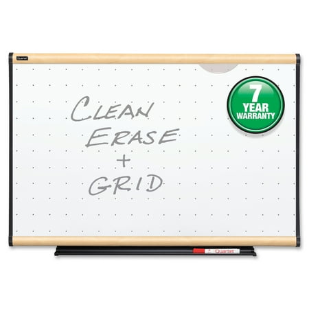 Quartet Prestige Total Erase - Whiteboard - wall mountable - 72 in x 48 in - white - maple frame