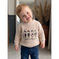 thumbnail image 6 of RUINIXCW Toddler Baby Girl Boy Silly Goose Sweater Outfit Newborn Infant Fall Winter Knit Sweaters Kids Goose Embroidery Long Sleeve Jumper Pullovers, 6 of 10