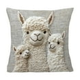 thumbnail image 6 of Tyidzon Holiday Decorative Throw Pillow Covers, 18x18 Inch, Animals Cushion Covers Farmhouse Home Decor Pillowcases for Couch Sofa Patio, 6 of 6