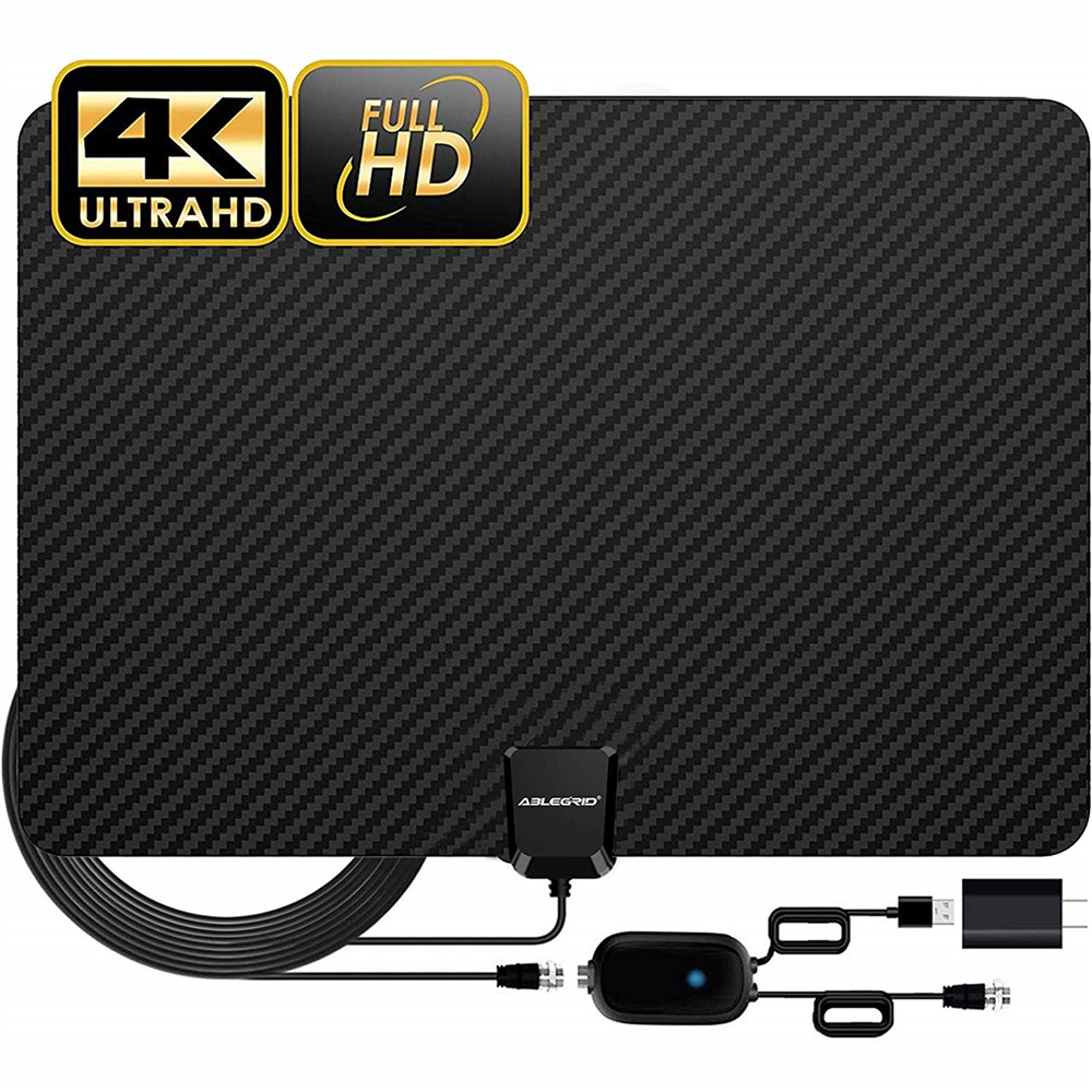 [2023 Newest] TV Antenna for Digital TV Indoor, 130 Miles Range HDTV
