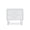 White + MDF + Metal+2, variant on YANGXUN Walnut Finish Rectangular Accent Nightstand Table Composite Wood Side Table with 2 Metal Glide Drawers Chrome V-Shaped Metal Legs for Bedroom Living Room
