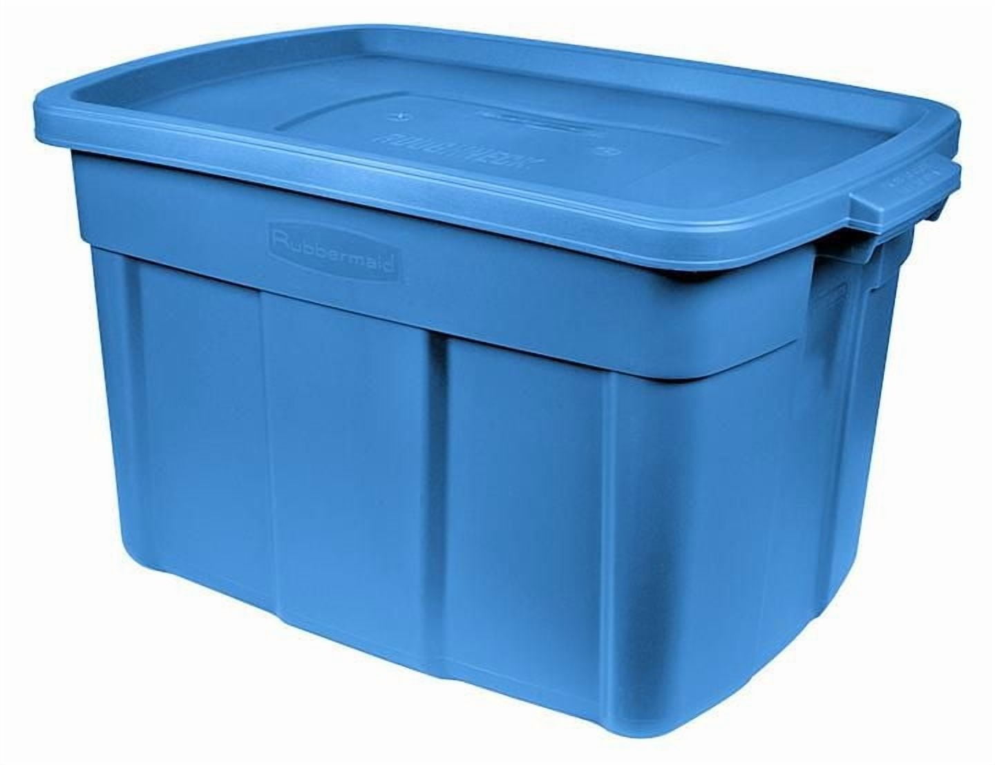 Bac de rangement 68 L Roughneck de Rubbermaid - bleu Bac de rangement de 68 litres