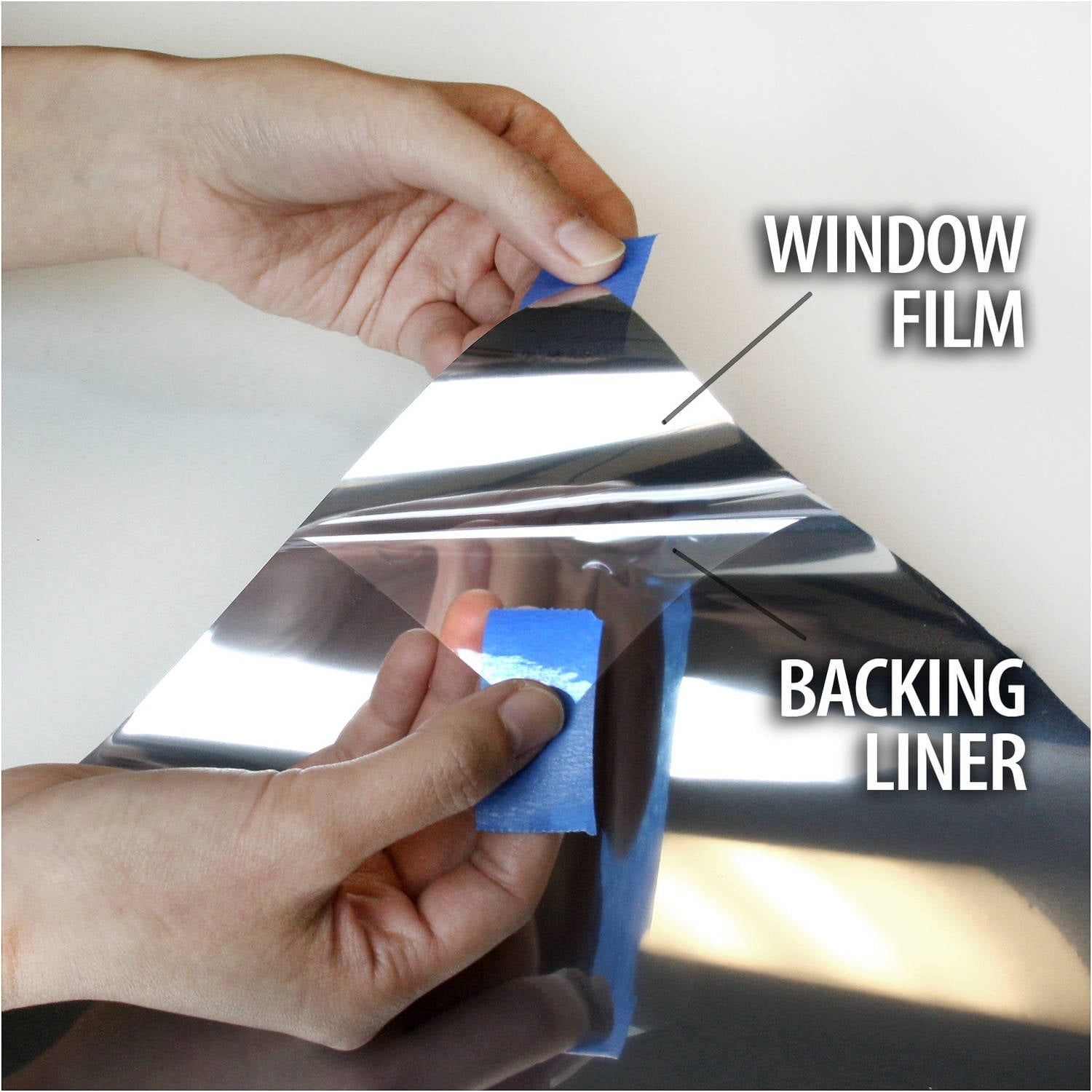 BDF EXS15 Exterior Daytime Privacy and Sun Control Silver 15 (Dark) Window Film 36in X 7ft