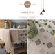 thumbnail image 2 of Elegante mantel estampado chino, mantel a prueba de polvo, mantel rectangular, decoración de mesa de té de jardín (140 * 140 cm, color café), 2 of 5