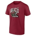thumbnail image 2 of Men's Fanatics Branded Heathered Red Tampa Bay Buccaneers Big & Tall End Around T-Shirt, 2 of 3
