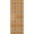 thumbnail image 5 of 32 1/4"W X 83"H Timbercraft Six 5 3/8" Boards Joined Board-N-Batten Shutters, Rough Sawn Western Red Cedar (Per Pair), 5 of 13