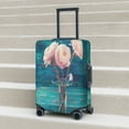 thumbnail image 3 of Wukai Flowers in Glass Vase Elastic Luggage Cover: Personalized Protection for Your Suitcase - Fits 19~29-inch, Washable & Durable Travel Companion-Medium, 3 of 8
