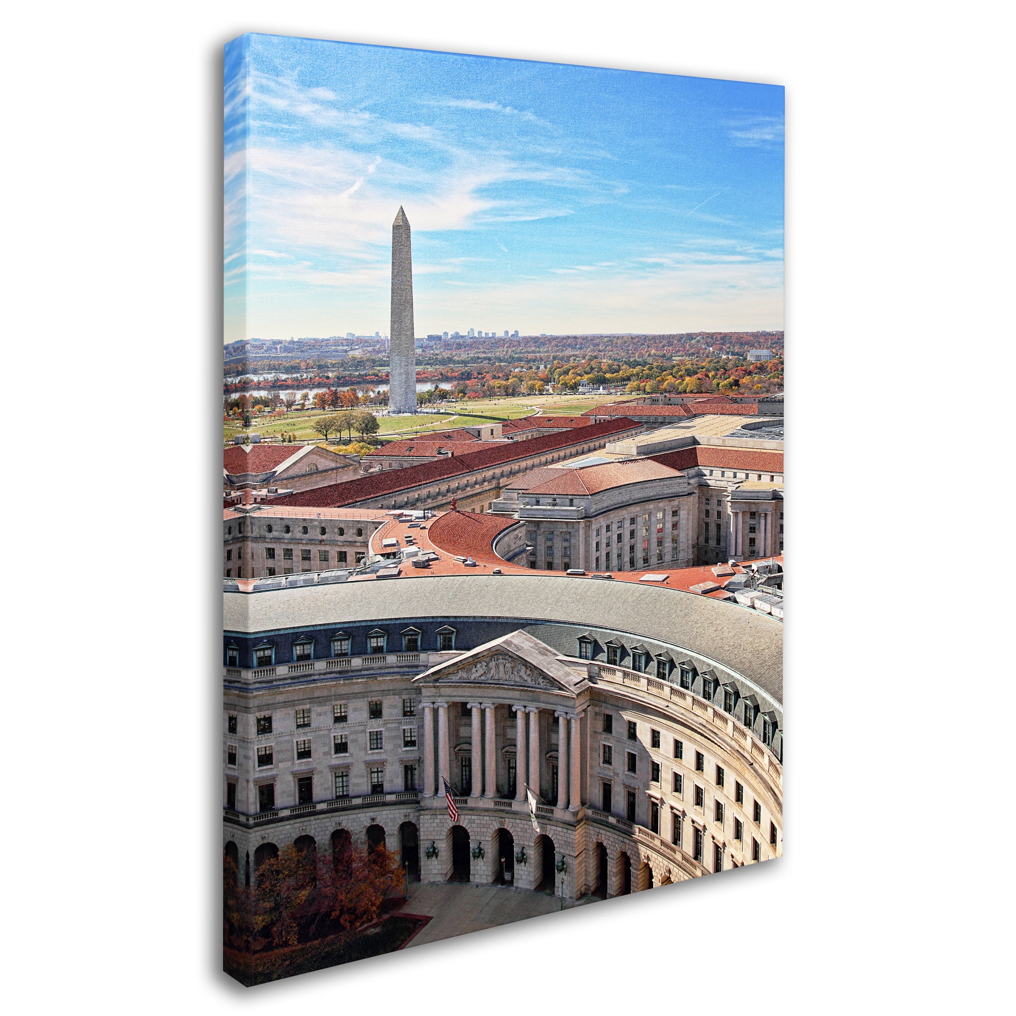 Trademark Fine Art "Washington, DC" Canvas Art by Gregory O'Hanlon