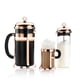 thumbnail image 2 of Cafetera de Prensa Francesa Bodum Chambord Vidrio 34 Onzas 1 Litro Cobre, 2 of 3