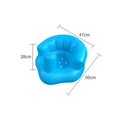 thumbnail image 2 of KAIYANG Asiento de aprendizaje para bebé, asiento inflable multifunción, asiento de apoyo para bebé, blanco y rosa, 2 of 5