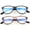 2 Pairs Black & Tortoise, variant on Blue Ray Blocking Lens Light Weight Vintage Frame Spring Temple Computer Reading Glasses for Women, Reading Glasses +2.00 With Hard Case