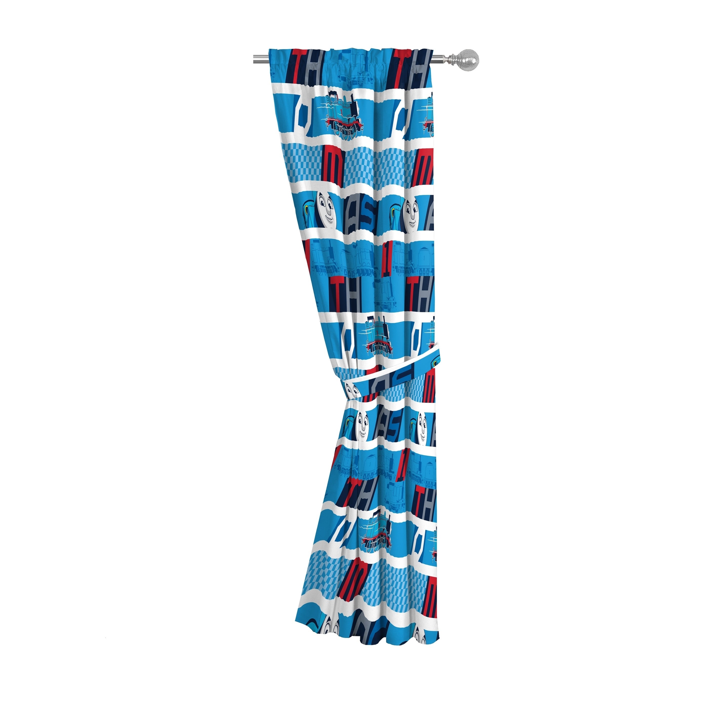 Thomas The Tank Engine T Block Curtain Panels Set Of 2 Walmart Com