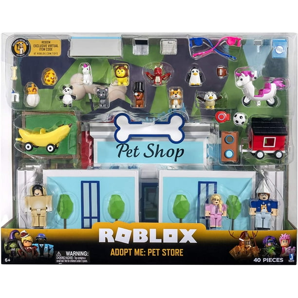 Roblox Celebrity Collection Adopt Me Pet Store Figure Set Walmart Com Walmart Com - adopt me roblox dog accessories