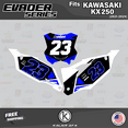 thumbnail image 2 of Kalair GFX Graphics Kit for Kawasaki KX250F (2021-2023) Evader Series, 2 of 5