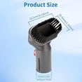 thumbnail image 2 of Stubborn Dirt Brush Vacuum Attachment Compatible for Dy*son V7 V8 V10 V11 V15 Vacuum Cleaners, Heavy Duty Cleaning Accessory Tool Replacement Parts for Dy*son Attachment, 2 of 7