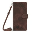 thumbnail image 4 of Allytechgroup for iPhone 16 Pro Max Case, Wallet Purse Handbag Case with Shoulder Strap Card Slots Pocket PU Leather Magnetic Flip Kickstand Cover for iPhone 16 Pro Max, Brown, 4 of 7
