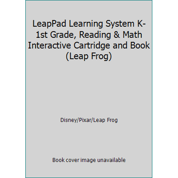 Pre-Owned LeapPad Learning System K-1st Grade, Reading & Math Interactive Cartridge and Book (Leap Frog) (Unknown) 1593192622 9781593192624