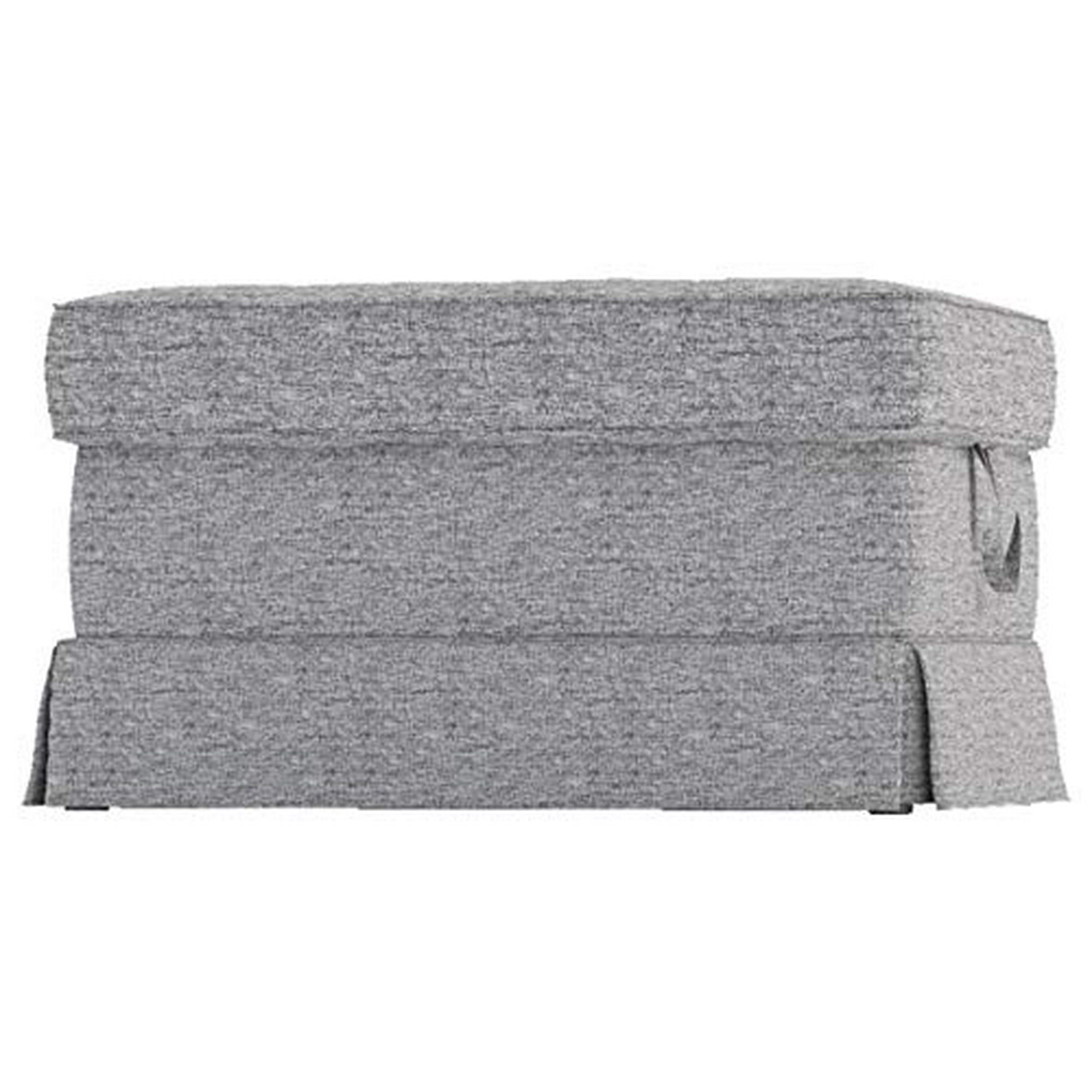 Housse Sur-mesure Pour Pouf IKEA Ektorp, Coton Blanc, élastique (neuve)