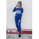 thumbnail image 3 of Conjunto Deportivo PRETTYGARDEN de 2 Piezas para Mujer Azul Oscuro Talla M, 3 of 5