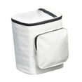thumbnail image 5 of Luwecf Scooter Front Storage Bag 17L Large Capacity Oxford Cloth Motorcycle Hanging Bag Clear Pouch White, 5 of 9