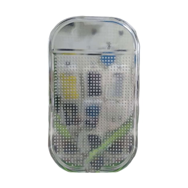 Kenally Alfombrillas antideslizantes para salpicadero de coche, 10 Uds., almohadillas antideslizantes, accesorios de sujeción de mano, soporte Automoción decorativa y accesorios Transparente Kenally VI014996-06B