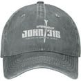 thumbnail image 5 of John 3 16 Christian Bible Funny Hat Adjustable Denim Baseball Cap Black Dad Hat Men Women, 5 of 6