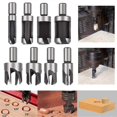 thumbnail image 1 of 8PCS HSS Wood Plug Cutter Wood Cutting Tool Wood Plug Cutter Drill Bits 6mm, 1 of 4