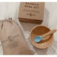thumbnail image 4 of Jaiye - Baby Dishes - Bamboo Baby Bowls & Silicon Spoon for Babies, Kids & Toddler - Baby Food Bowls with Suction - Pink, 4 of 5