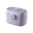 thumbnail image 1 of Contenedor de almacenamiento de granos secos Macarena Ligero doble capa Talla S Morado dispensador de fórmula, 1 of 8