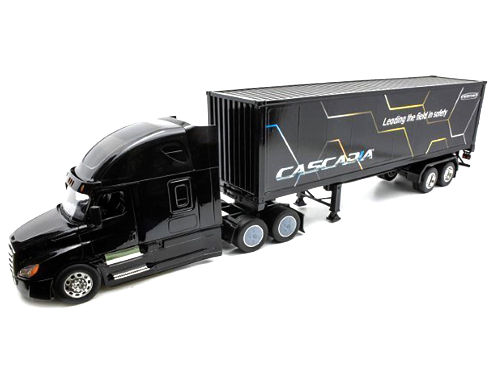 Freightliner Cascadia Truck Black with 
