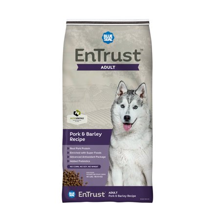 UPC: 0639139015793 | EnTrust Premium Adult Dog Food Pork Meal and Barley Recipe 40lbs