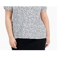 thumbnail image 3 of Alfani Plus Size Printed T-Shirt Calla Lily Cream 0X, 3 of 3