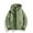 Green, variant on Men's Ski Jacket 3 in 1 Waterproof Winter Warm Snow Jacket with Pocket Windproof Hooded Rain Coat with Inner Warm Fleece Coat