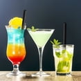 thumbnail image 7 of 300Pcs Colorful Disposable Plastic Straws Wide/Thin Drinking Straw Milktea Juice Cocktail Party Drink Straw Kitchen Accessories, 7 of 7