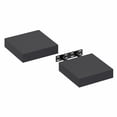 thumbnail image 4 of Furinno TANNA Set of 2 9x9 2" Thick Wall Shelf Invisible Bracket Americano, 4 of 4