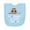 AE-Light Blue, variant on Inktastic Grammy and Pops Love Me Owl Newborn Bib