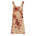 thumbnail image 4 of Ruyang Hawaiian Midi Dresses for Girls Flower Printed A Line Swing Jumper Skirts Summer Boho Beach Vacation Casual Sundress, 4 of 4