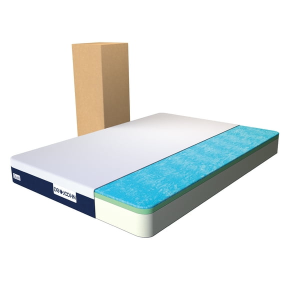 Colchón en Caja Dual Gravity Matrimonial DR JOOHN 19cm Memory Foam Semi-Firme para Todas las Edades. DR JOOHN Dual Gravity